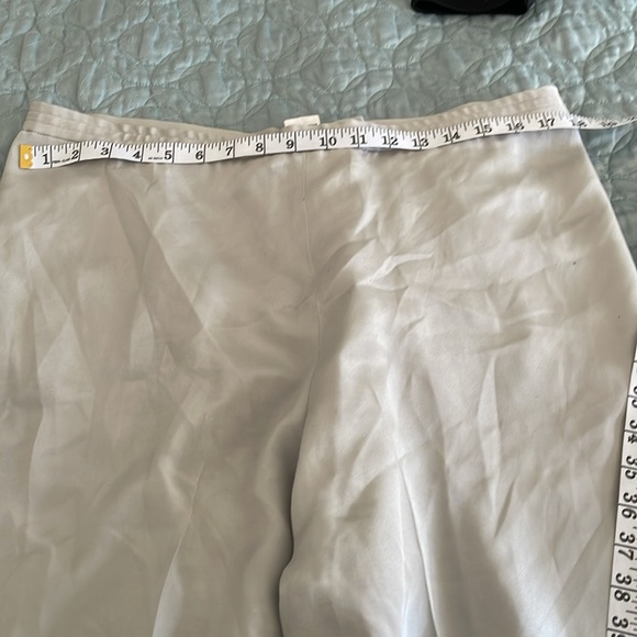 Joseph Chaus, gray silk pants size 12 - Picture 6 of 8